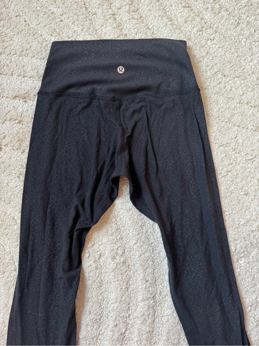lululemon athletica Black High-Rise Leggings